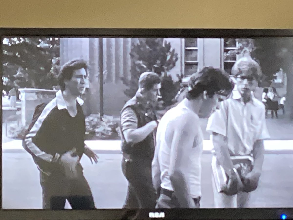 rex88ter's tweet image. Ruck and fit park workout. #aprilchallenge  while catching an old flick. Think you can appreciate this one @321gaux  . Rumble Fish