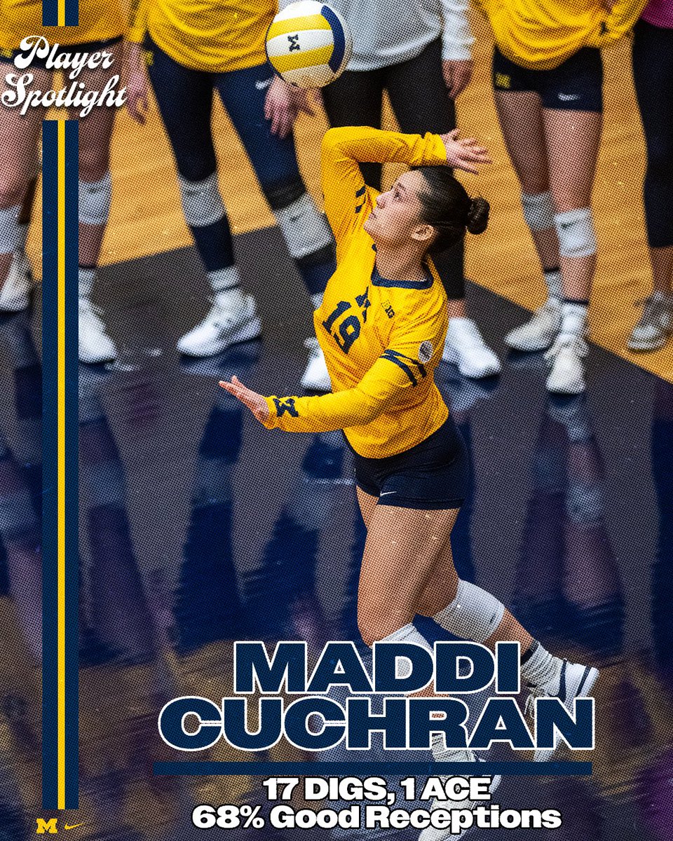 Maddi had a great day today! #GoBlue