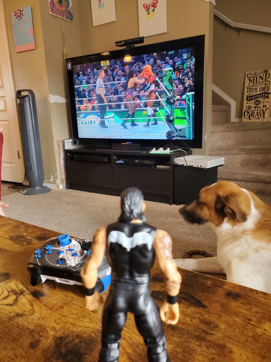 Dominik rooting for Mami!

#RSCManiaXL #WrestleMania