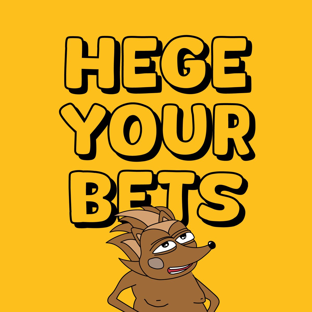 Reason #4: Hege is a Perfect Name

Hege is short, it's memorable, and most of all, it pokes fun at TradFi in a way that I really love.

If #memecoins are an expression of 'financial nihilism', then what better coin to lead the charge than one called 'hege'?

It would be…