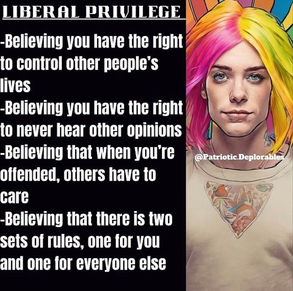 MPGNewsbusters's tweet image. #liberalprivilege  creating #societal #oppression for over 75 years #marxism #communist ideology. #Abolish #liberals #leftist #democrats