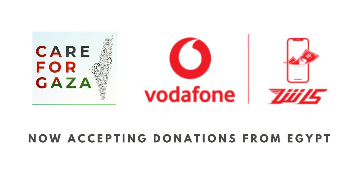 You can now donate to us from Egypt using Vodafone Cash. To use this option, please contact us for more information. We are very grateful for your continuous support.
