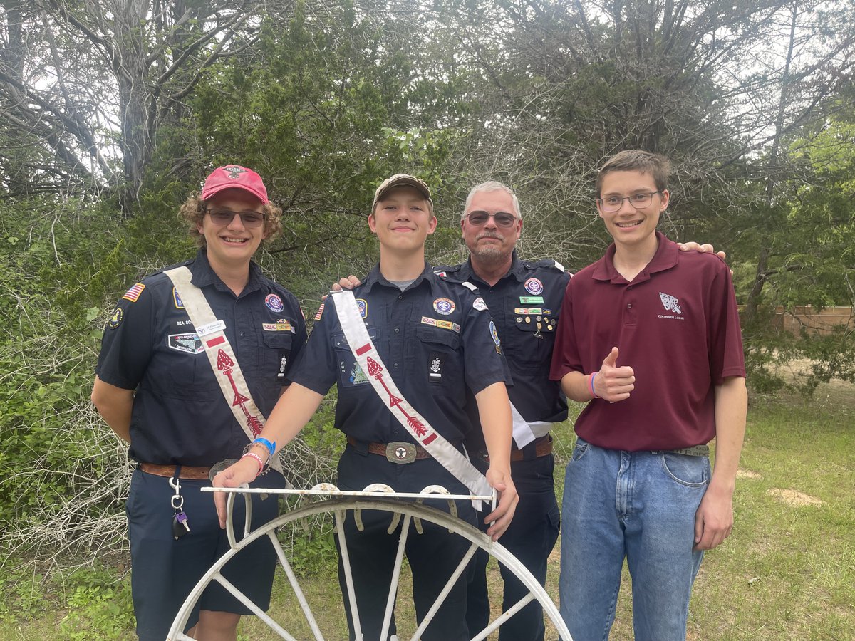 Finished off evening activities and had an amazing dinner!
 #lonestarfellowship #sectionconclave #orderofthearrow #OA #SectionG2