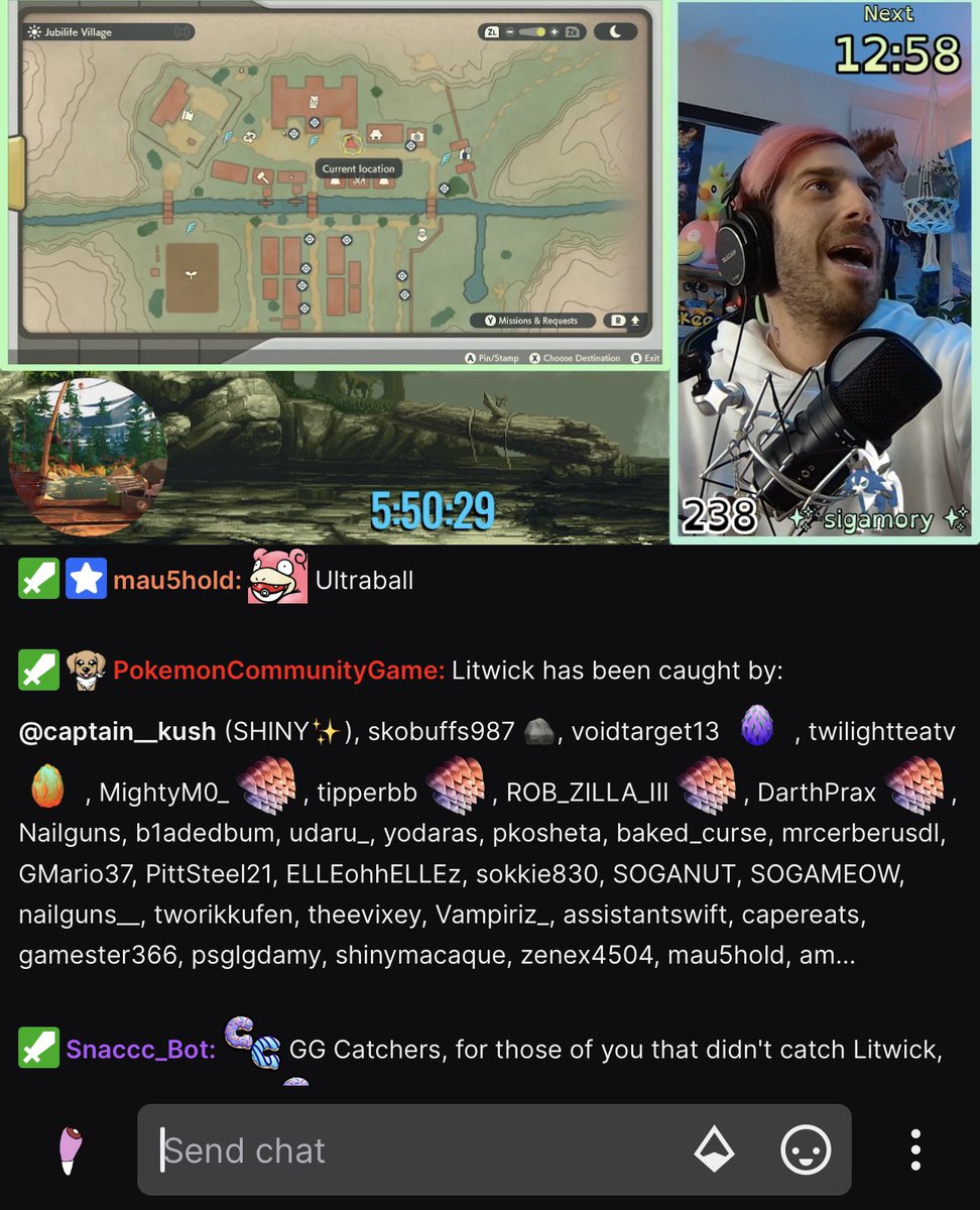 iboogers's tweet image. LETS GO!! First PCG shiny ✨ &amp;amp; a litwick at that!! What a great shiny!! #pcg #pokemoncommunitygame #twitch