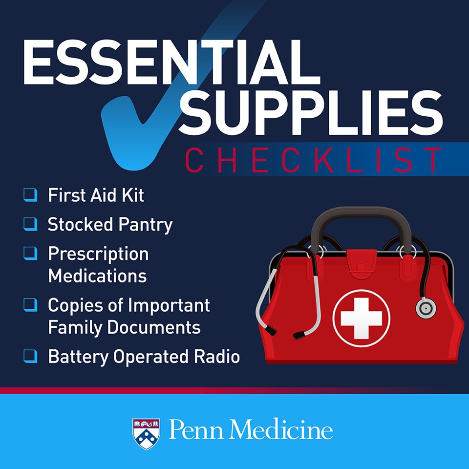 Are you stocked up on all the essentials? Be prepared for medical emergencies with this checklist.