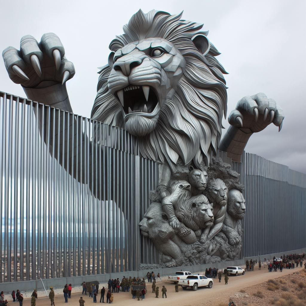 Argentina necesita un muro así en la frontera con Bolivia.