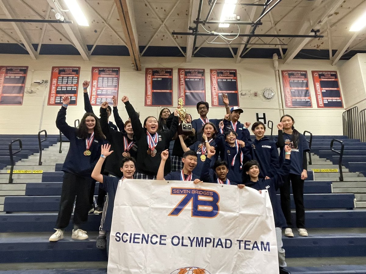Best in the state! We're number 1!
Next stop Michigan State for nationals in May!  This is what hard work, dedication, and determination looks like. 
<a href="/SevenBridgesMS/">Seven Bridges Middle School</a> 
<a href="/JennyGieras/">Jenny Gieras</a>
<a href="/LauralynStewar1/">Lauralyn Stewart</a> 
<a href="/JessRappaport/">Dr. Jessica Rappaport</a> 
#WeAreChappaqua