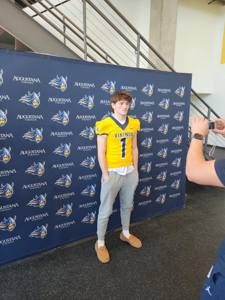 Had a great time at Augustana again! Thank you @CoachCBrink for the invite.