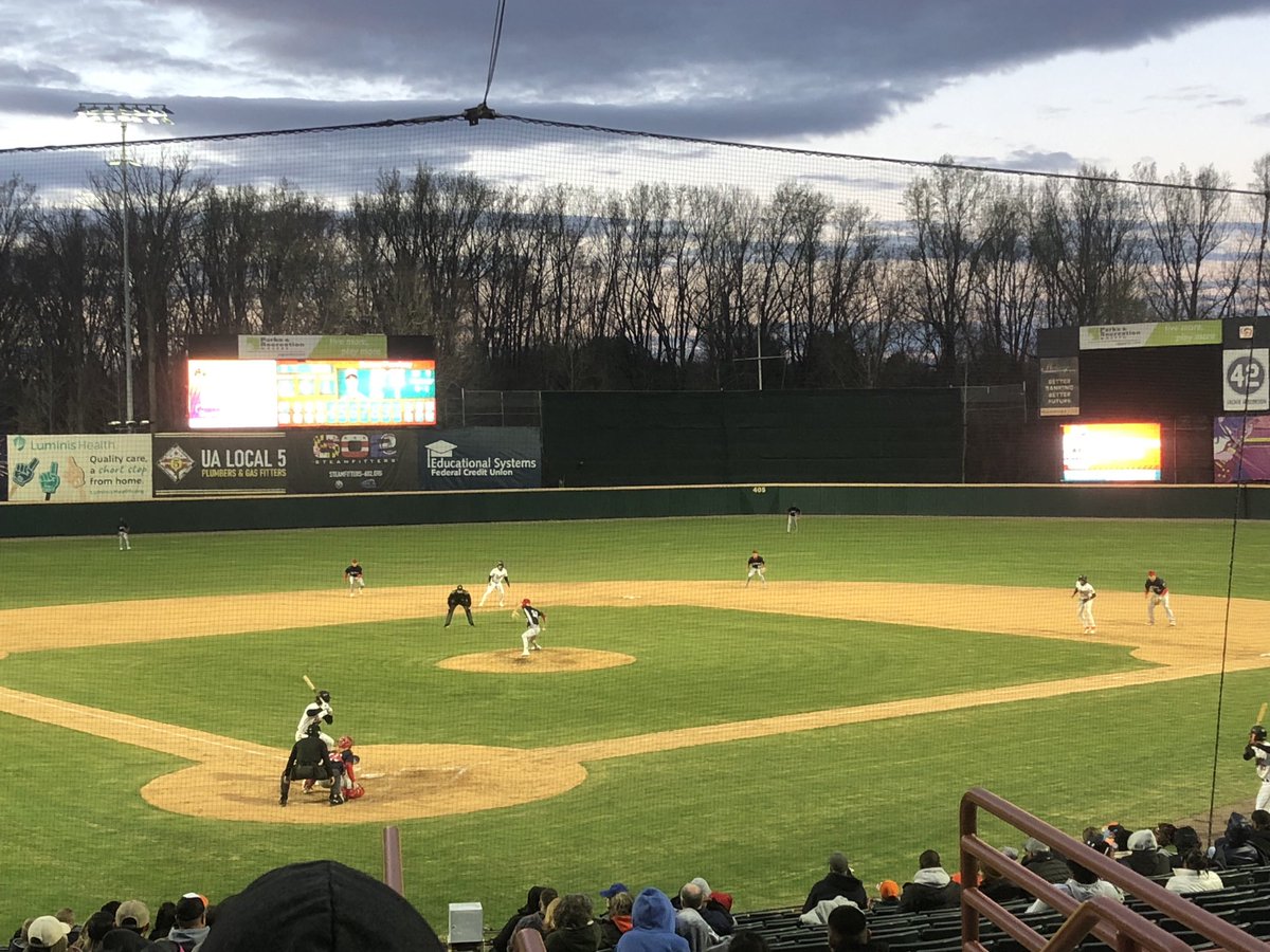 Nothing like minor league ball opening weekend! ⁦@BowieBaysox⁩