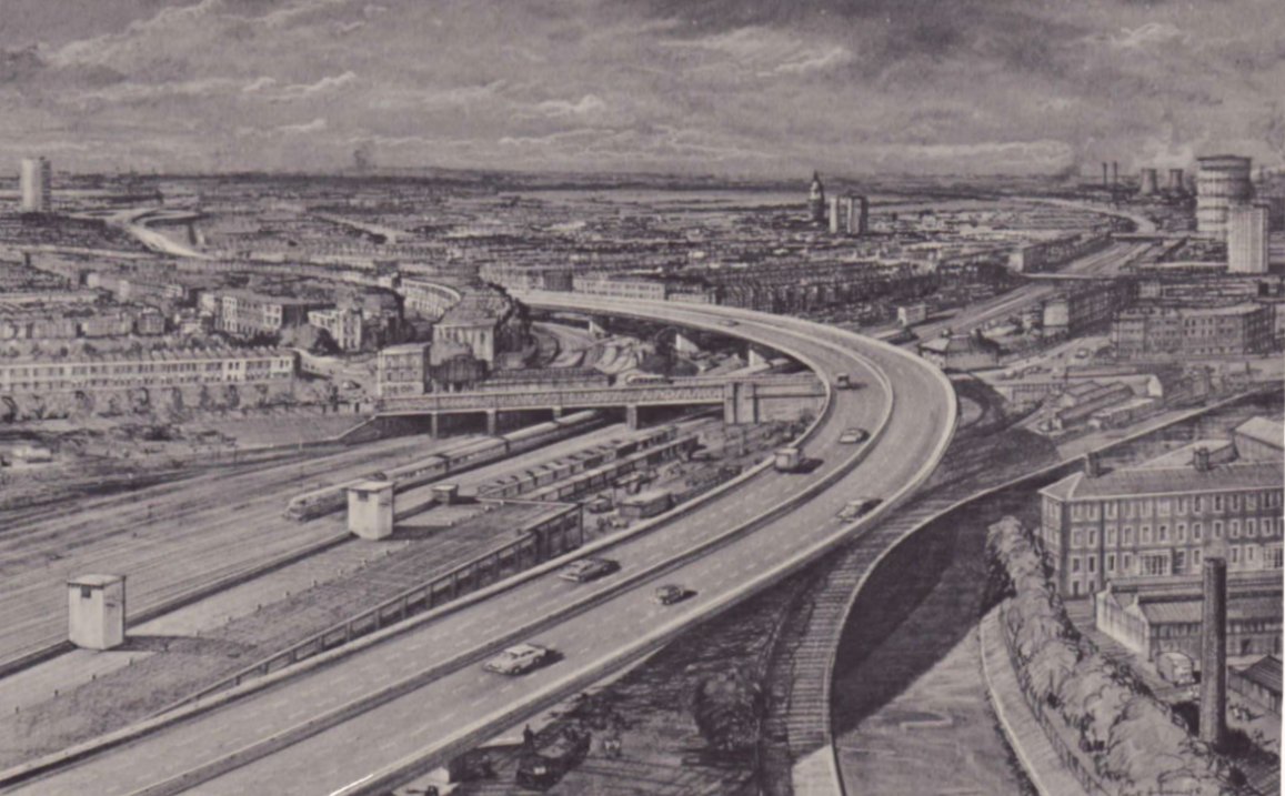 London's lost motorways, the Ringways, were an ambitious plan in the 1960s to build 478 miles of motorway that would have radically reshaped the city. Though the plan ultimately failed, it left lasting social impacts (🧵)