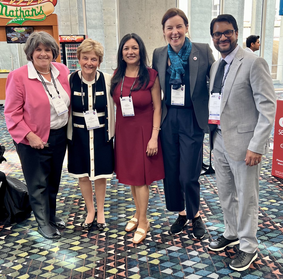 Was lucky to run into some of my favorite @MyASNC leaders and superstars at #ACC24 earlier today! @ACCinTouch @sarahcud @heartsmartpro @LPhillipsMD