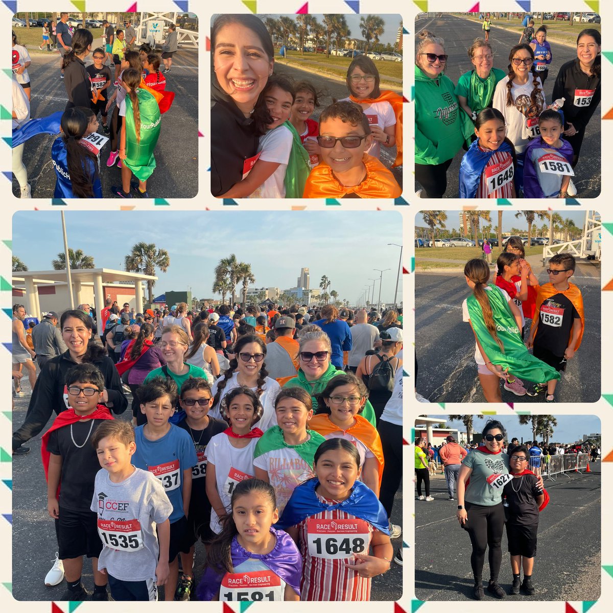 Healthy Hero’s 5K Run. Our Fannin Eagles didn’t amazing💙💛 #CCISDProud @sarahowen21