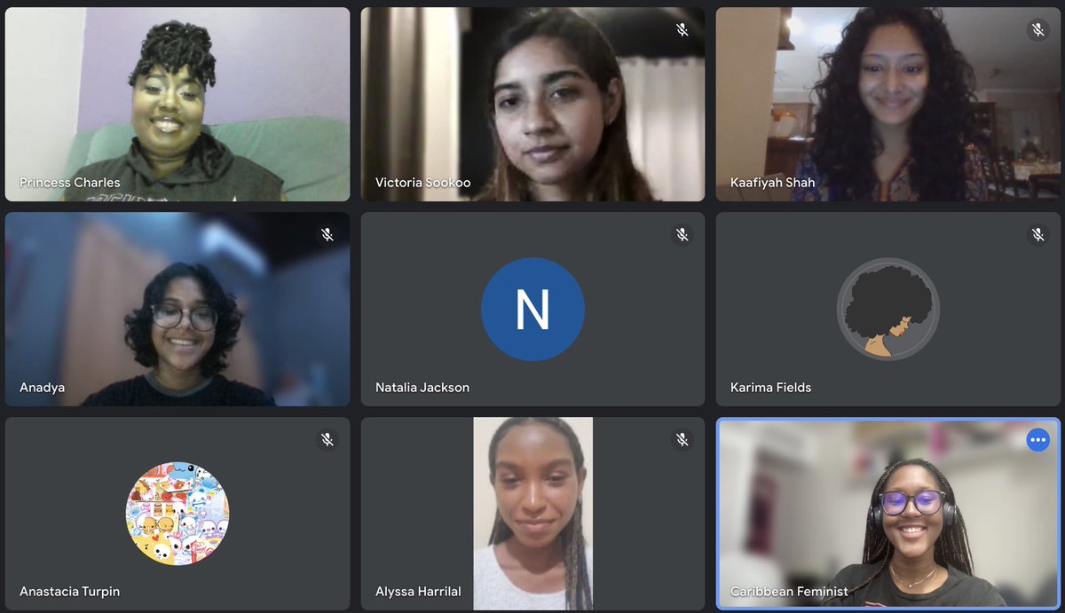 Feeling so renewed after our first team session with our cohort of volunteers for <a href="/carifem/">Caribbean Feminist</a> exploring the intersection of worker rights and climate change.

So grateful to <a href="/_avianne_/">avianne</a> for leading this initiative and s/o to our amazing volunteers