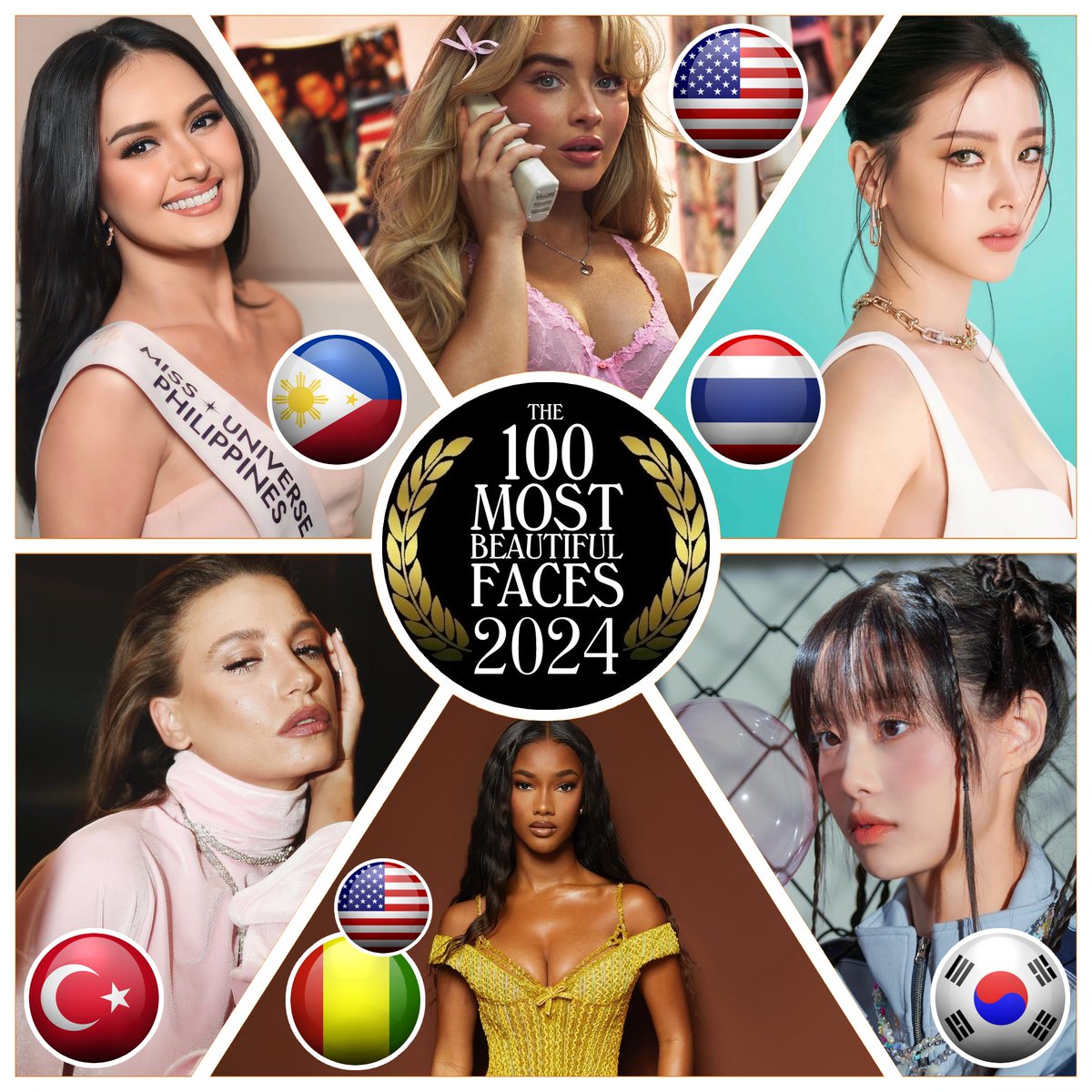 Which Face Should Be Nominated? These are the faces nominated today. Nominate & Vote for the Top 100 of 2024 -patreon.com/tccandler #tccandler #100faces2024 #ahtisamanalo #sabrinacarpenter #BaifernBah #baifern #SerenaySarikaya #serenaysarıkaya #CHUU #LOONA