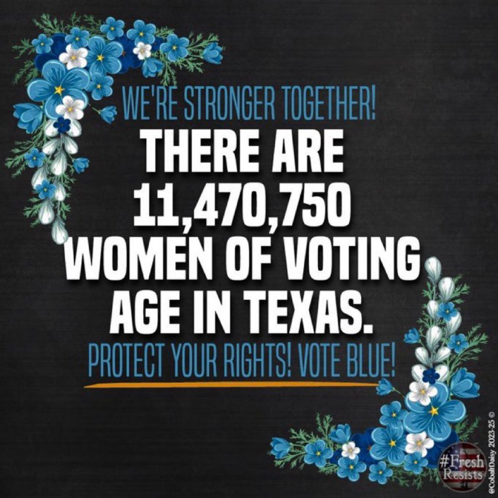 Let's turn Texas blue! ⤵️ #VoteBlue 💙