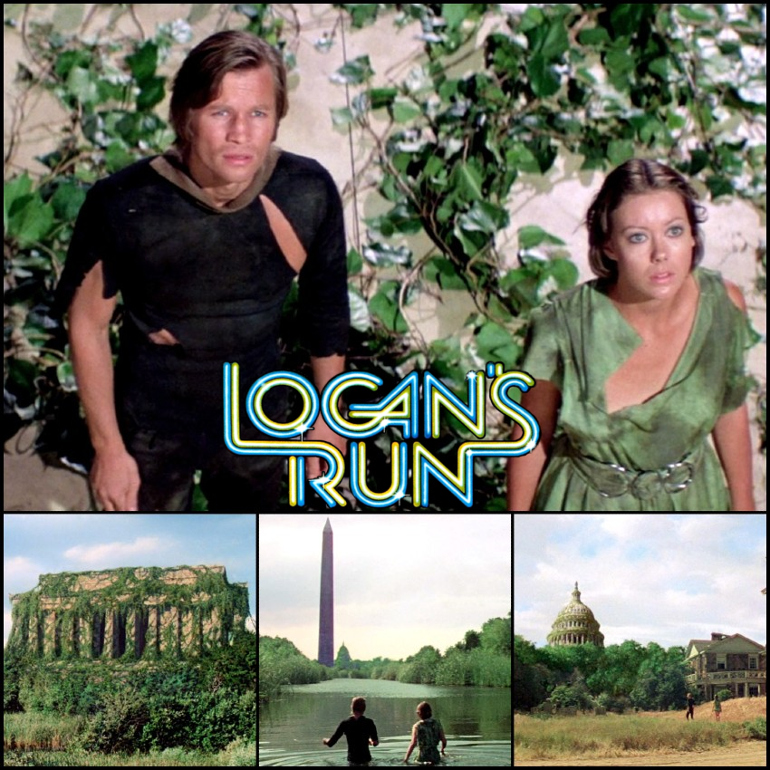 Logan's Run (1976) Michael York & Jenny Agutter