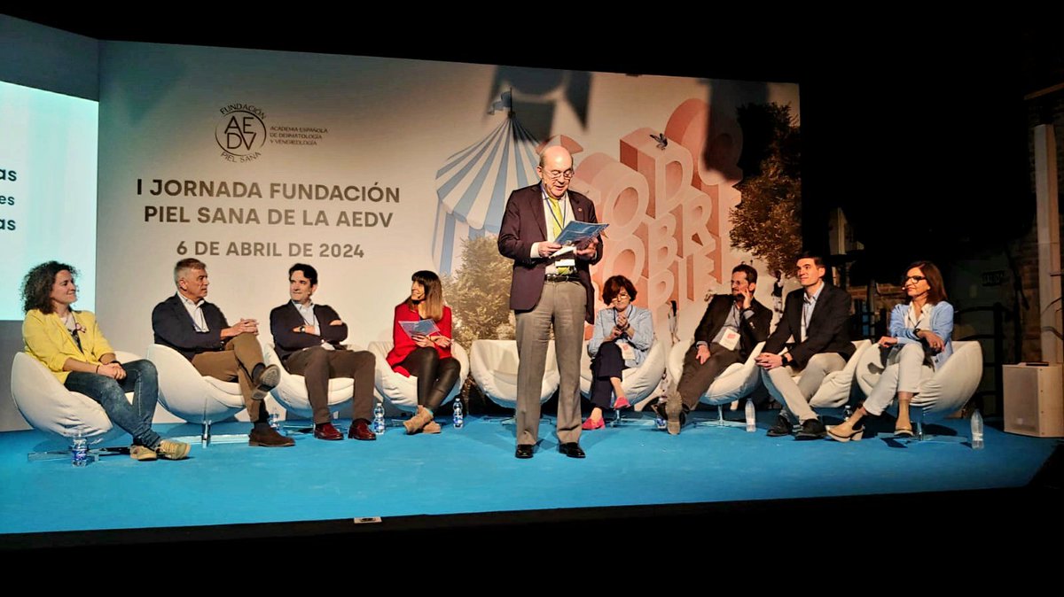 Agradecer invitación y atención de @pielsana_aedv en la I Jornada de la Fundación de Piel Sana de la @aedv en Madrid, donde confluyen especialistas y entidades de pacientes, charlas formativas, #ActividadesEducativas #SaludYpiel #PielyNiños #EtapasDeLaPiel Con ganas de repetir❗️
