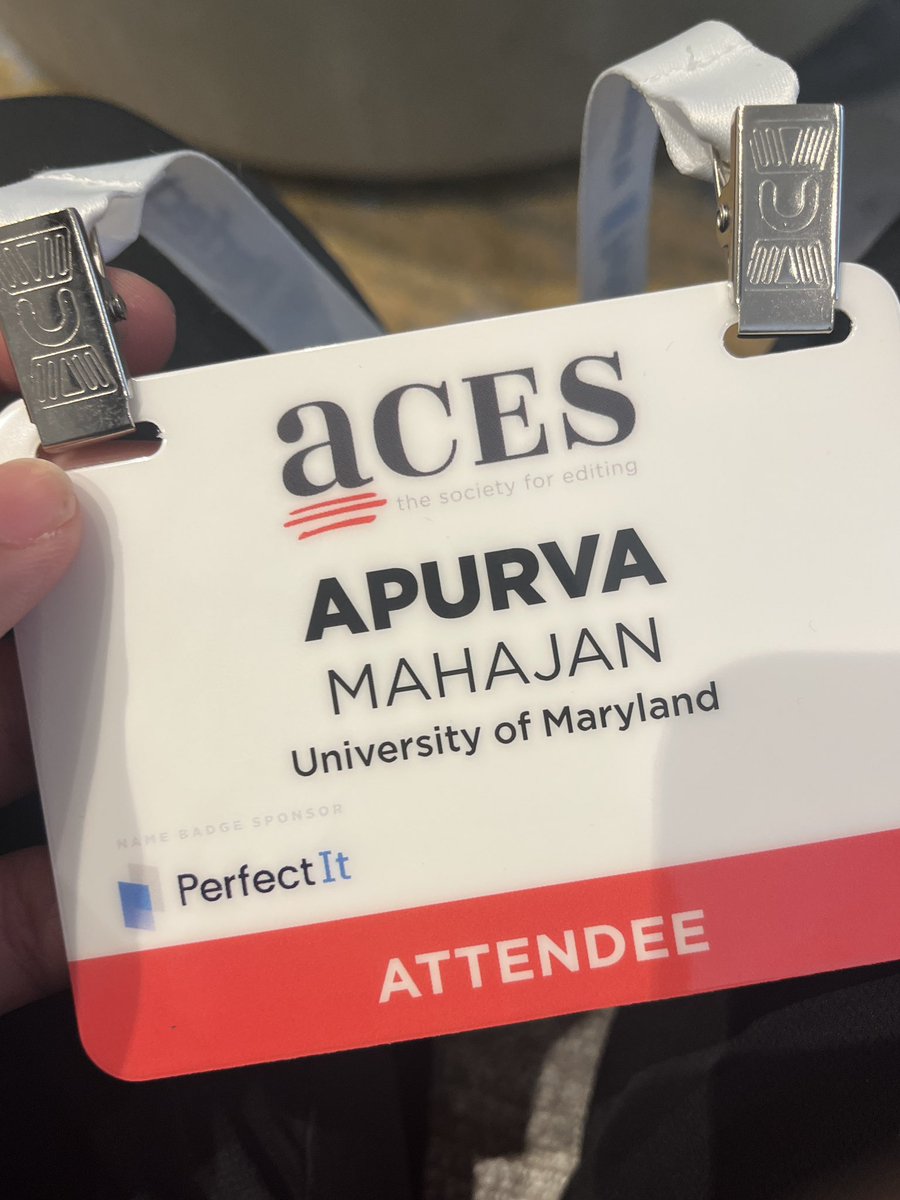 ApurvaMahajan_'s tweet image. I just wrapped up #ACES2024. I learned so much about the craft of editing and how I can improve my skills — thank you so much @ACESEditors for making this opportunity possible for me!