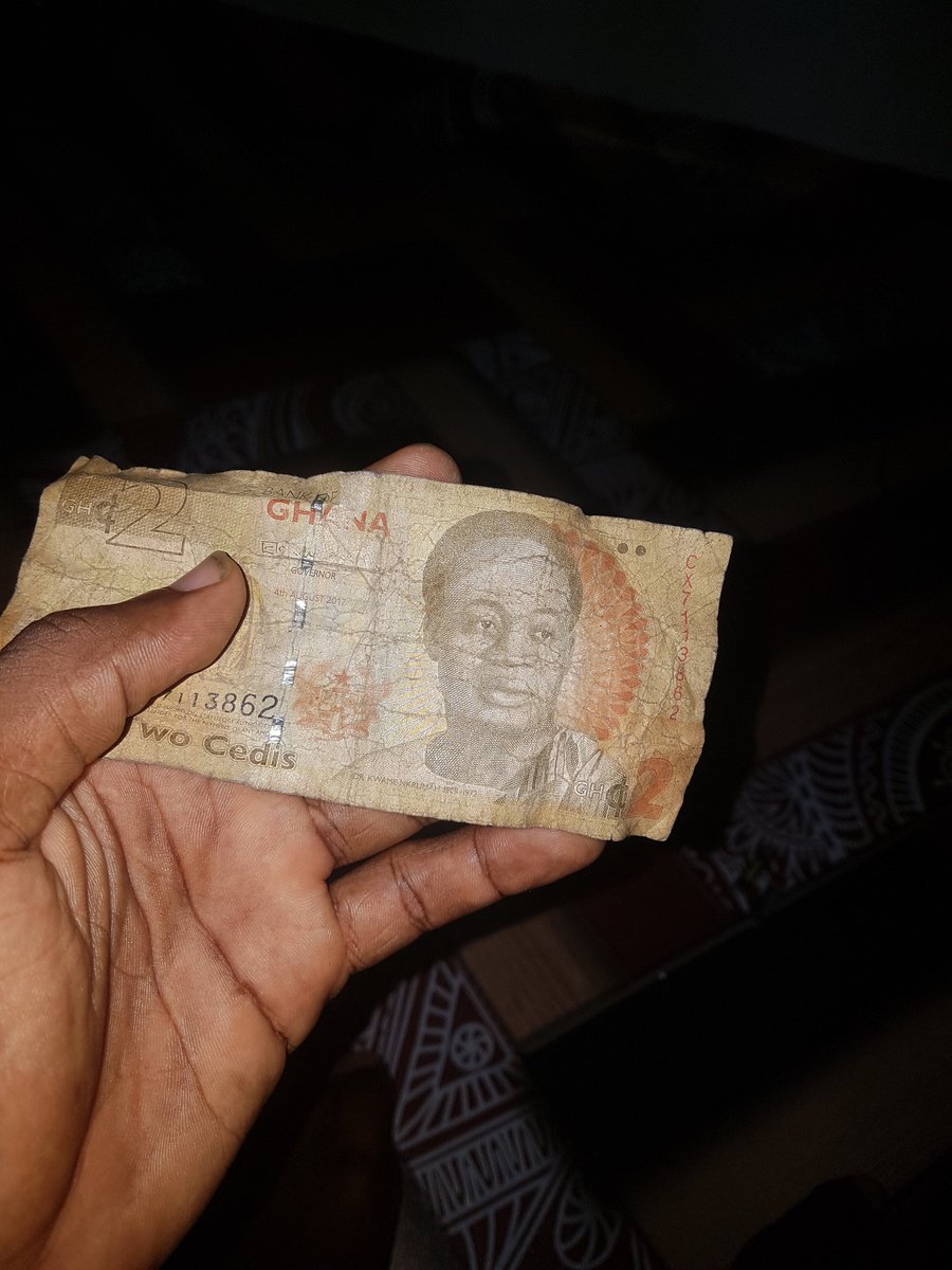 Got this as change today, Nkrumah lives on ✊