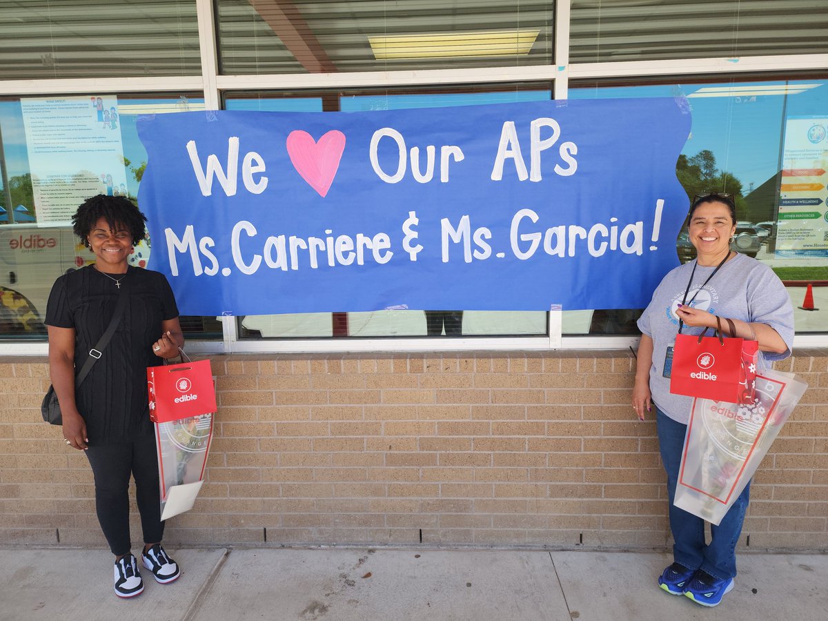 Happy National Assistant Principals Week to Ms. Carriere and Ms. Garcia! Thank you for your tireless dedication to our school community. Your hard work and leadership make a difference every day. #AssistantPrincipalsWeek #ThankYou