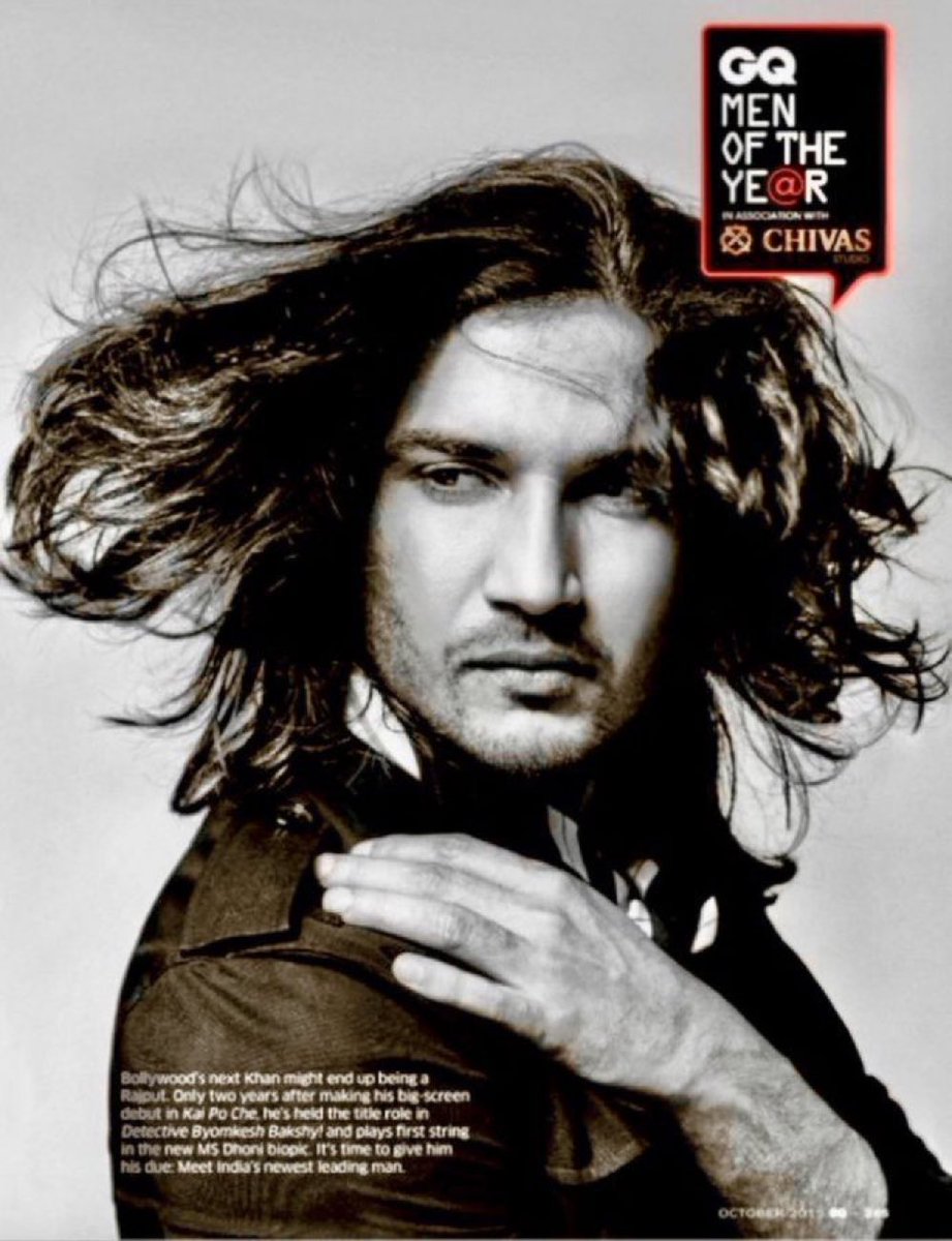 'Bollywood's next Khan might end up being a Rajput' is how .@itsSSR is described in the ‘GQ Men of d year’ feature It speaks volumes of how he took Bollywood by storm🌪️ Sushant Nemesis Of Bollywood -Because of its evil ecosystem #JusticeForSushant️SinghRajput #BoycottBollywood