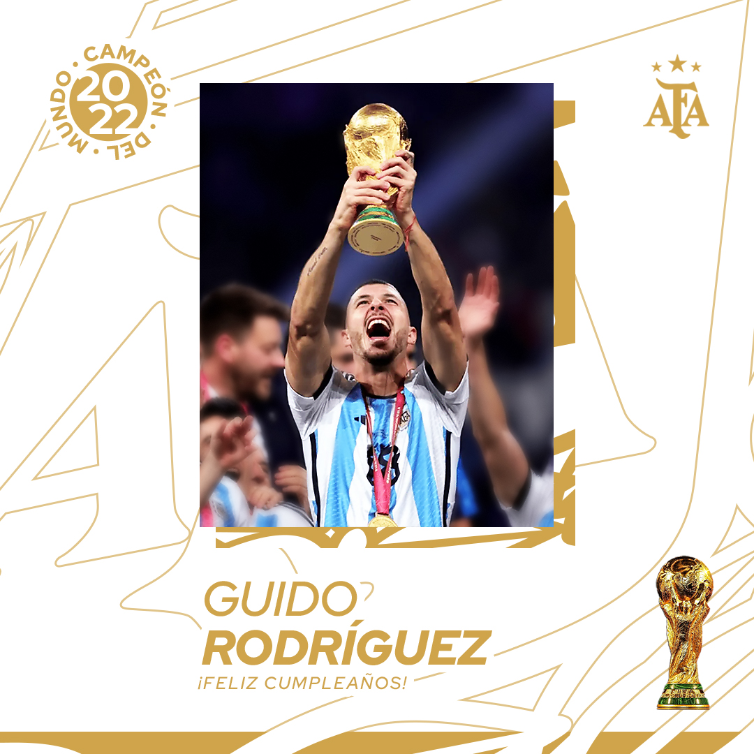 #SaludoAlbiceleste 🇦🇷 ¡Feliz cumple, Guido! 🎂🥳