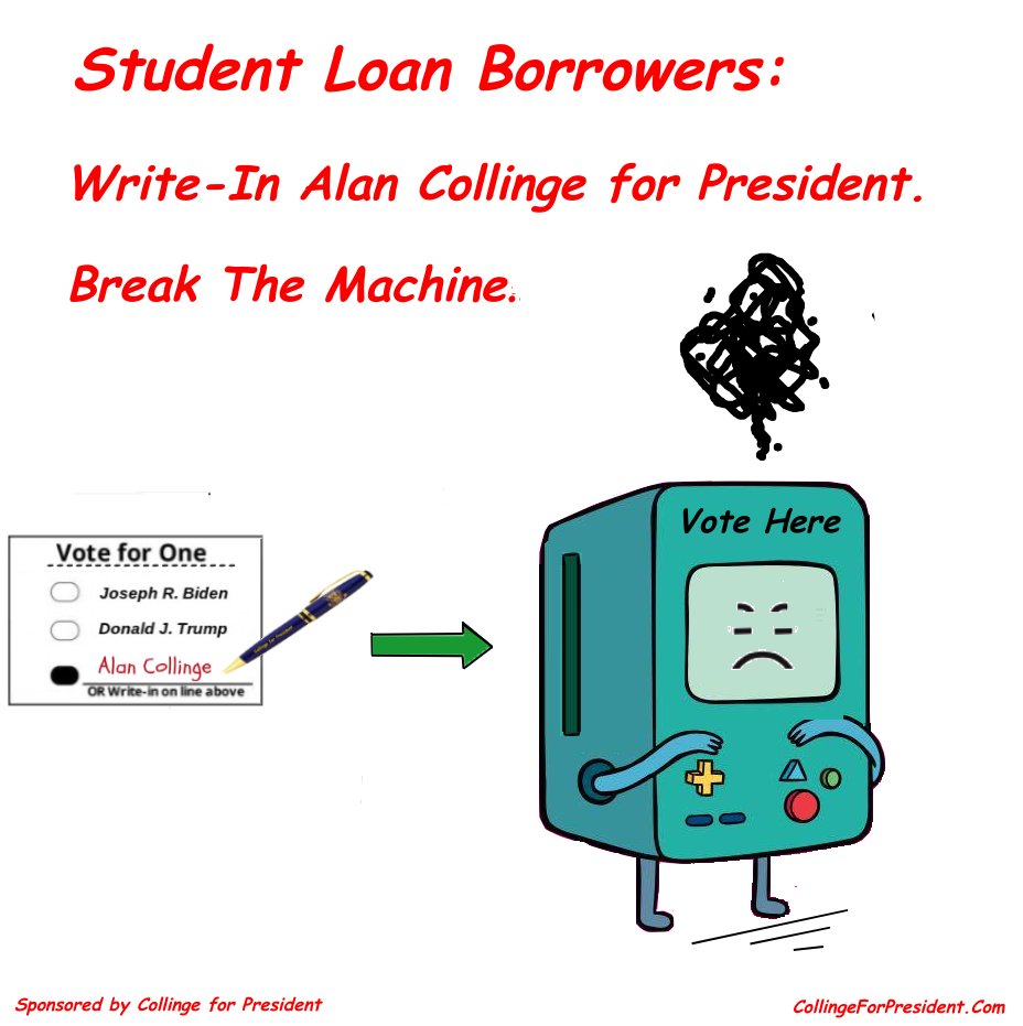 STUDENT LOAN JUSTICE (@studentloanjus1) on Twitter photo <a href="/JustinBGreen1/">JustinBGreen</a> <a href="/LACEdaFlyFellow/">Lyrical Ability Controls Everything</a> <a href="/Progress4TheWin/">🟥#CancelStudentDebt🟥🌈💕🌎🌿🏳️🌈🇺🇸🇫🇷🎶🎛️</a> The Green Party will have better ballot access, that is true, but we're pre-filing in every state where that is possible.
The 9 states that we're locked out of are pretty small (54 total electoral votes, which is the equivalent to the State of California), and student loan debt <a href="/JustinBGreen1/">JustinBGreen</a> <a href="/LACEdaFlyFellow/">Lyrical Ability Controls Everything</a> <a href="/Progress4TheWin/">🟥#CancelStudentDebt🟥🌈💕🌎🌿🏳️🌈🇺🇸🇫🇷🎶🎛️</a> The Green Party will have better ballot access, that is true, but we're pre-filing in every state where that is possible.
The 9 states that we're locked out of are pretty small (54 total electoral votes, which is the equivalent to the State of California), and student loan debt