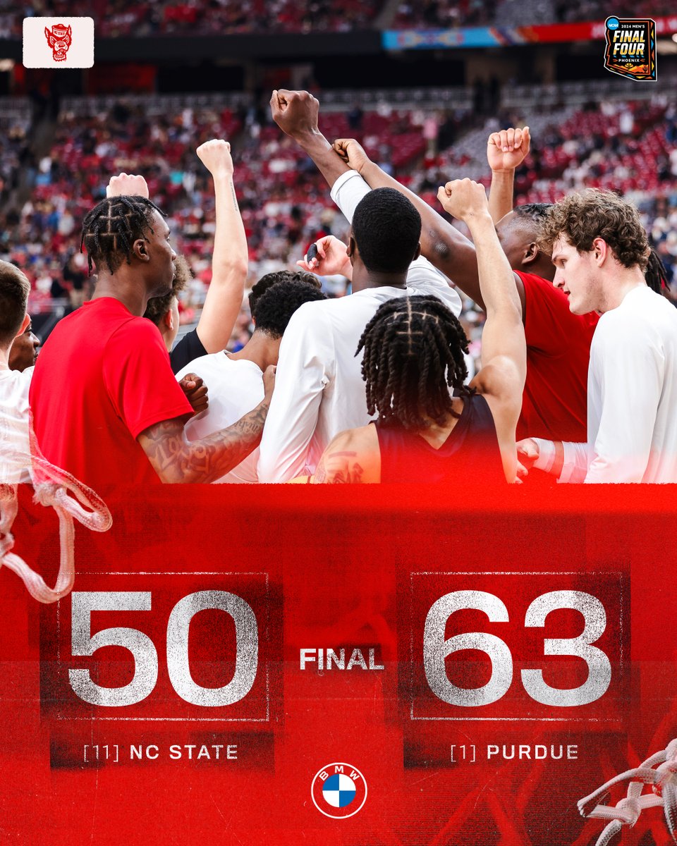 Great run ends in the Final Four #GoPack | #TriangleBMWDealers