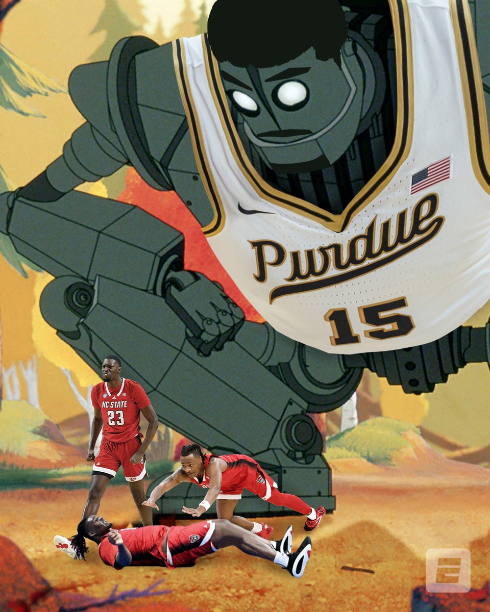 ZACH EDEY AND PURDUE END NC STATE'S TOURNAMENT RUN‼️ 

The Boilermakers are going to the national championship for the first time since 1969 🚂