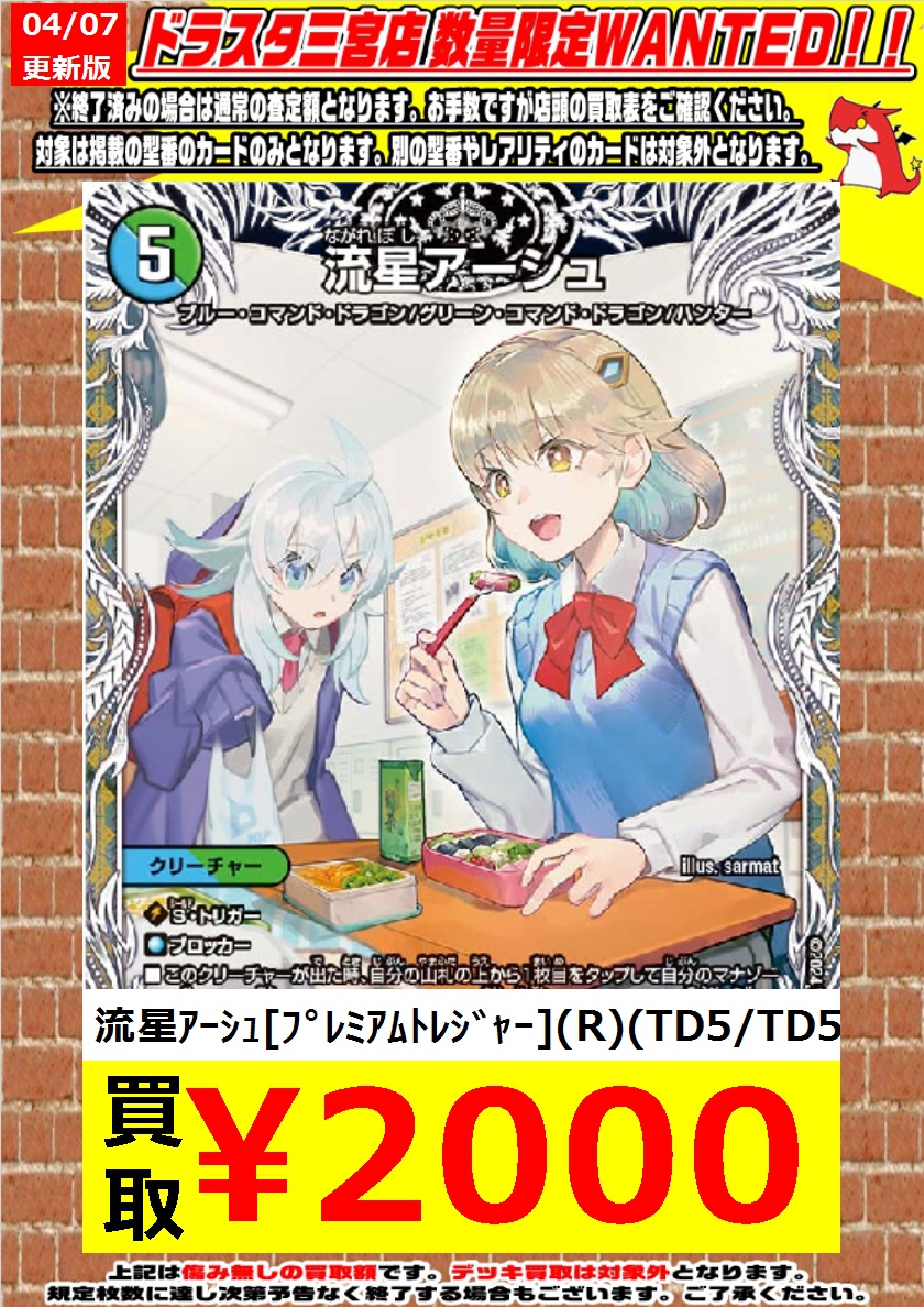 デュエマ ドラゴン娘 キャラプレミアトレジャーまとめ売り 流星 デュエマ ドラゴン娘 キャラプレミアトレジャーまとめ売り 流星