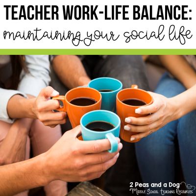 It is very important for teachers to have a social life outside of teaching and even make non-teacher friends. Read about teacher work-life balance tips. bit.ly/3RRGR3b #teachers #newteachers #teachertips #teacherlifehacks #teacherlife