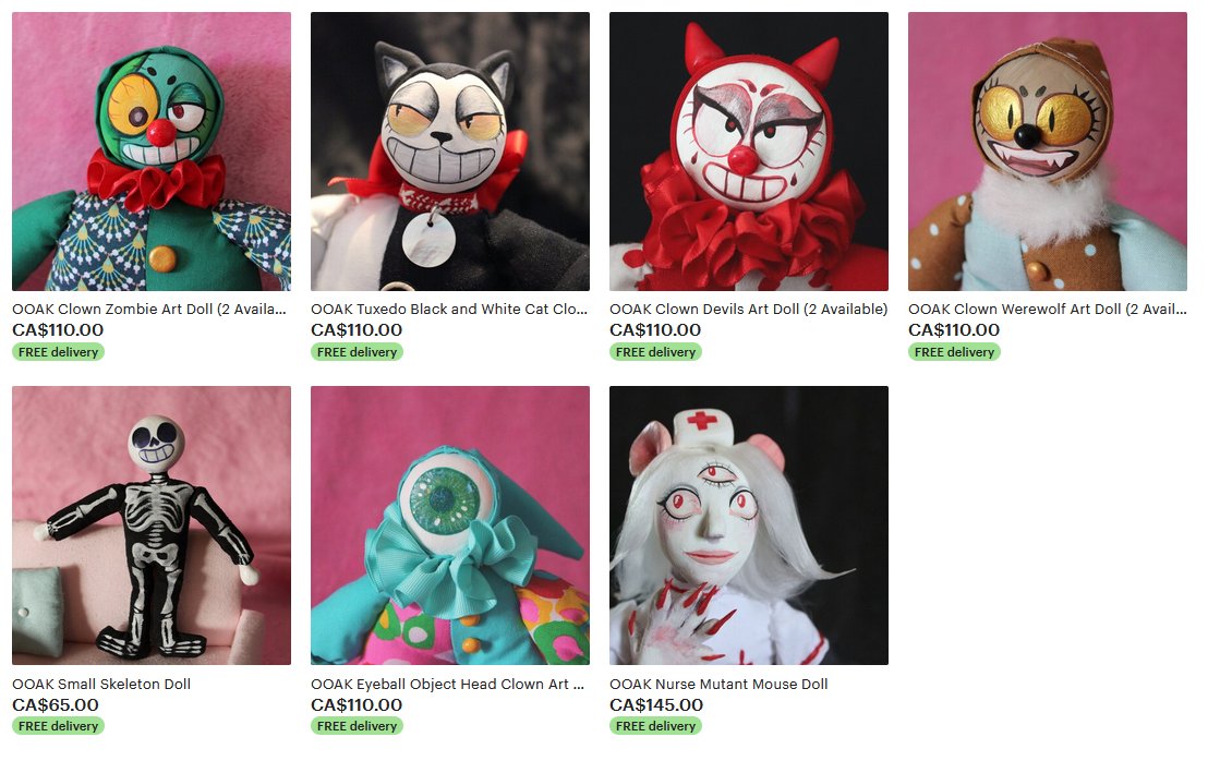 Whoa ho ho what's this?? I've migrated to Etsy! I'm hoping with move I'll be able to make and sell even more cool stuff 😊💕 Link to my shop below and consider following me on there for updates 👍 RTs appreciated!!
