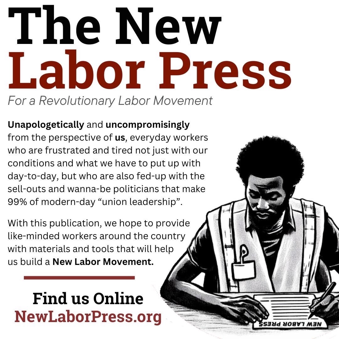 NewLaborPress's tweet image. Theory, testimony, guides and more from the perspective of everyday workers.
newlaborpress.org