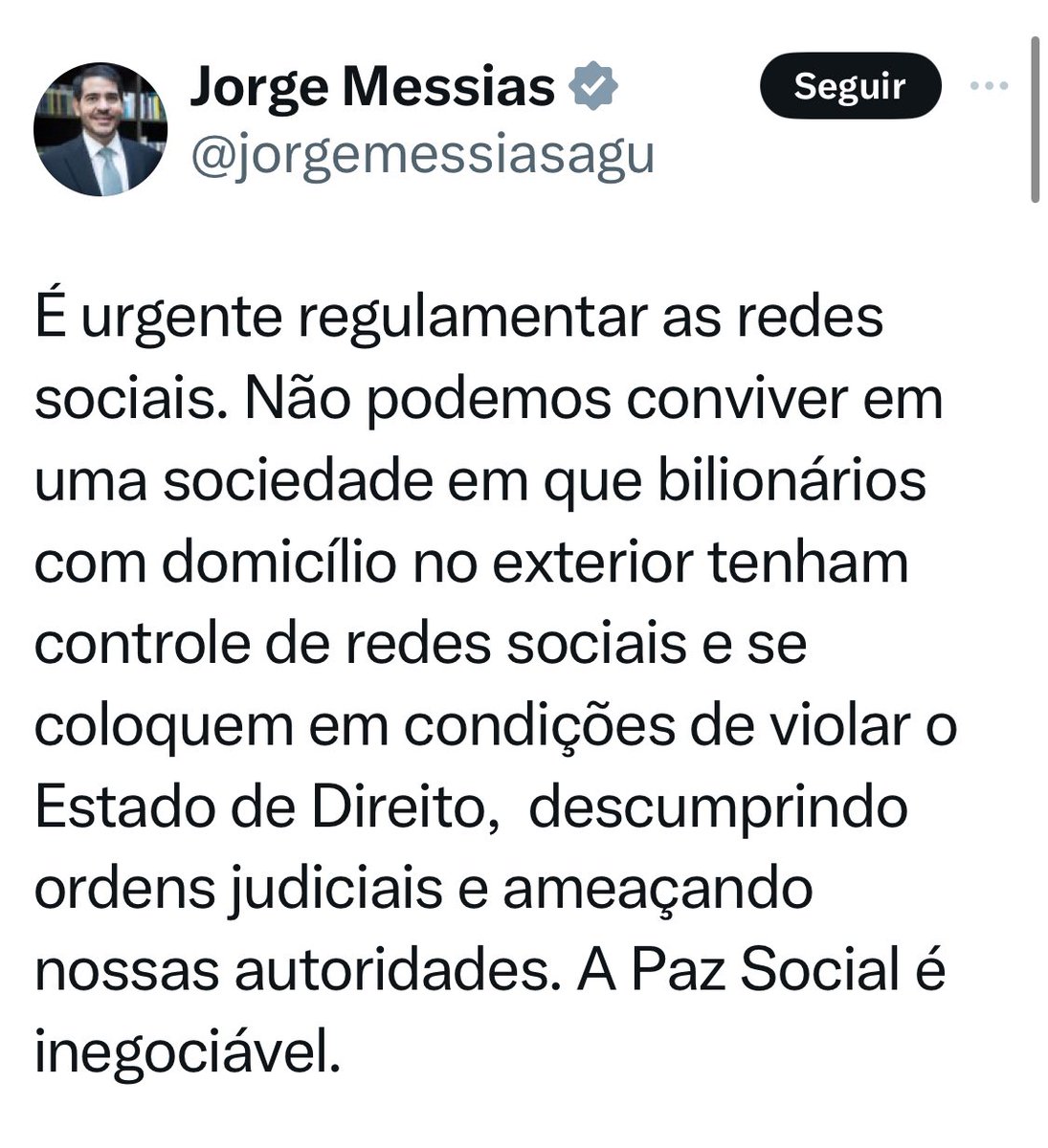 Violar o Estado Democrático de Direito? Qual direito? Ser oposição e levantar o contraditório é ilegal no Brasil?