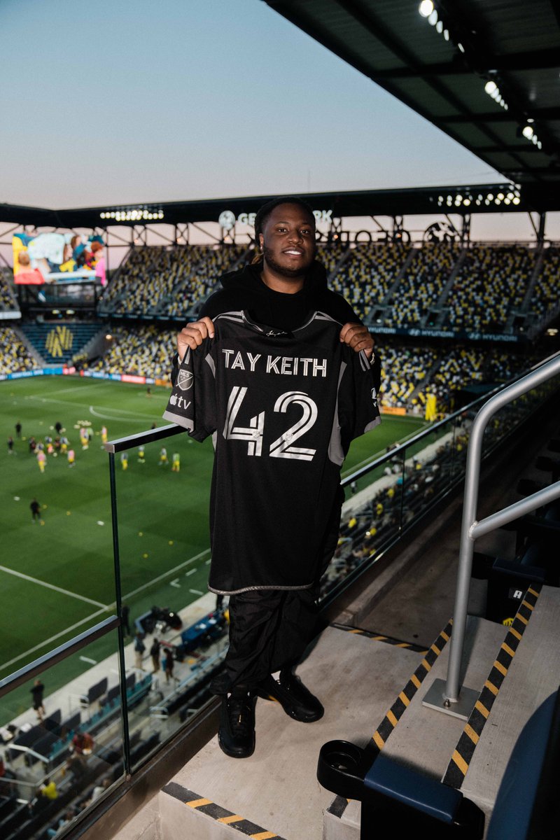 🗣️ TAY KEITH, *MESS* PHILLY UP Welcome to GEODIS Park, @taykeith 👊