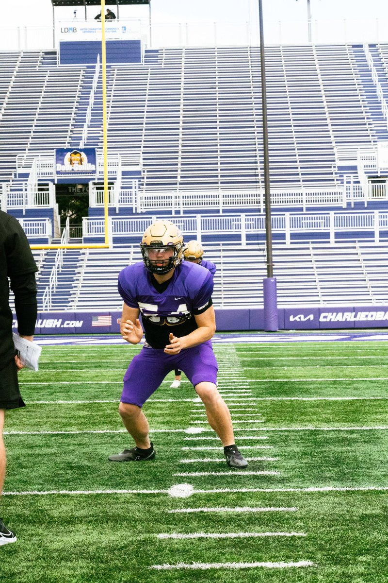 Spring scrimmage 1 ✅ @JMUFootball