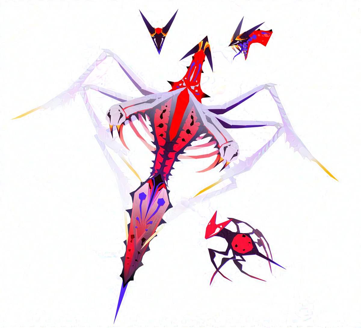 Syringe/Surgeon Spider
(Venenum Kheirourgeon)💉🩸🕷️

Surprise creature adopt/c0mmission for a client!