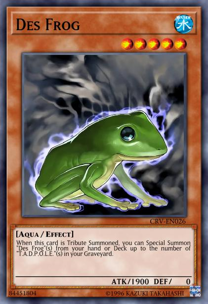 every_ygocard's tweet photo. Des Frog https://t.co/vMP9TyGnrO