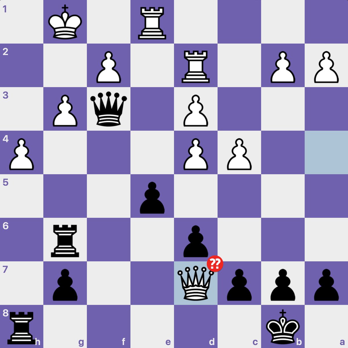 Played my first OTB tournament in a year and did quite well -- took 7th out of 17 and finished my tournament with a beautiful combination! Black to play and win