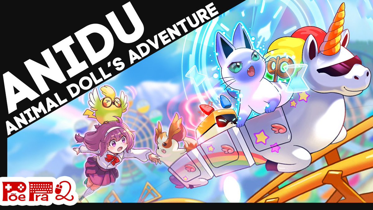 Conferimos Anidu: Animal Doll’s Adventure, da @three3corn, jogo de puzzle em plataforma 2D onde você alterna entre 2 personagens com poderes diferentes para resolução de quebra-cabeças.

#ANIDU conta com cooperação online para 2 jogadores.