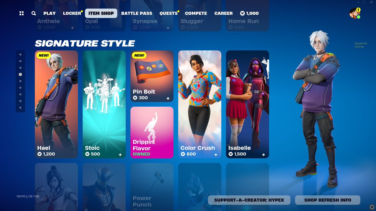 @CoolioUncle NEW SKIN OUT NOW — 'Hael' 🤢

Use code 'HYPEX' if you'd like to support me ❤️ #EpicPartner