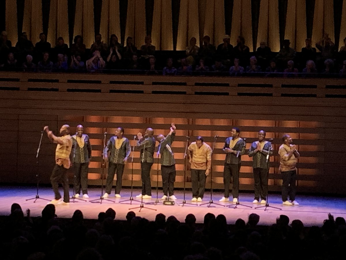 What a thrill to have @therealmambazo at @the_rcm again - they sold out #KoernerHall for the third time tonight!