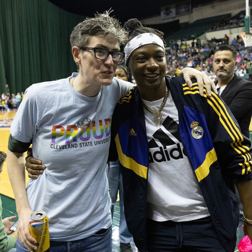 .@IndianaFever stars Aliyah Boston and Erica Wheeler joined fans to watch the @WNBA’s future stars at the #WomensCollegeAllStarGame. 🌟