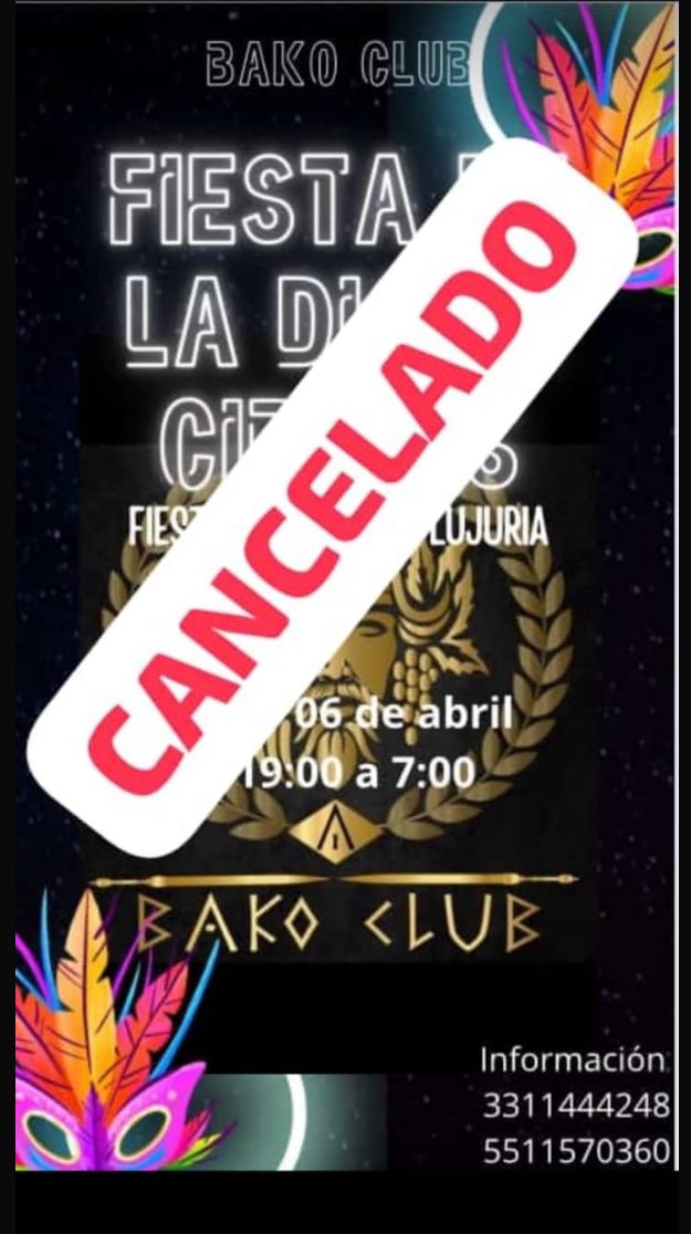 ClubBako's tweet photo. Estimados todos nuestros clientes, lamentamos la noticia y de antemano una disculpa pero el evento se cancela por causas de fuerza mayor provocadas por la alcaldía.
Manden mensaje para la transferencia de su dinero https://t.co/oacIJqNiqD
