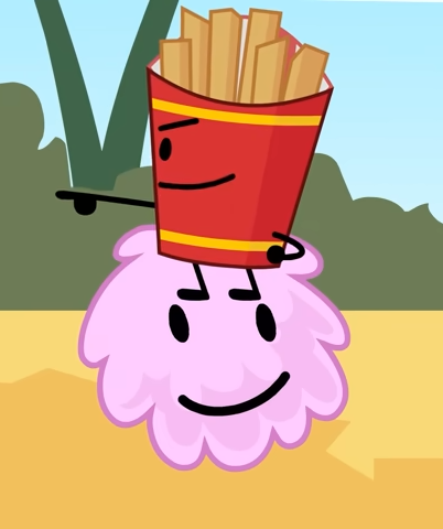 EchinaceaPuff's tweet photo. Do you not care much about Fries and Puffball's friendship? Do you want to know more about them? Then check out this thread about Fries and Puffball's friendship!!!!!! #bfdi #bfb #tpot #osc #objectshowcommunity #puffries https://t.co/WFVvArX1bb