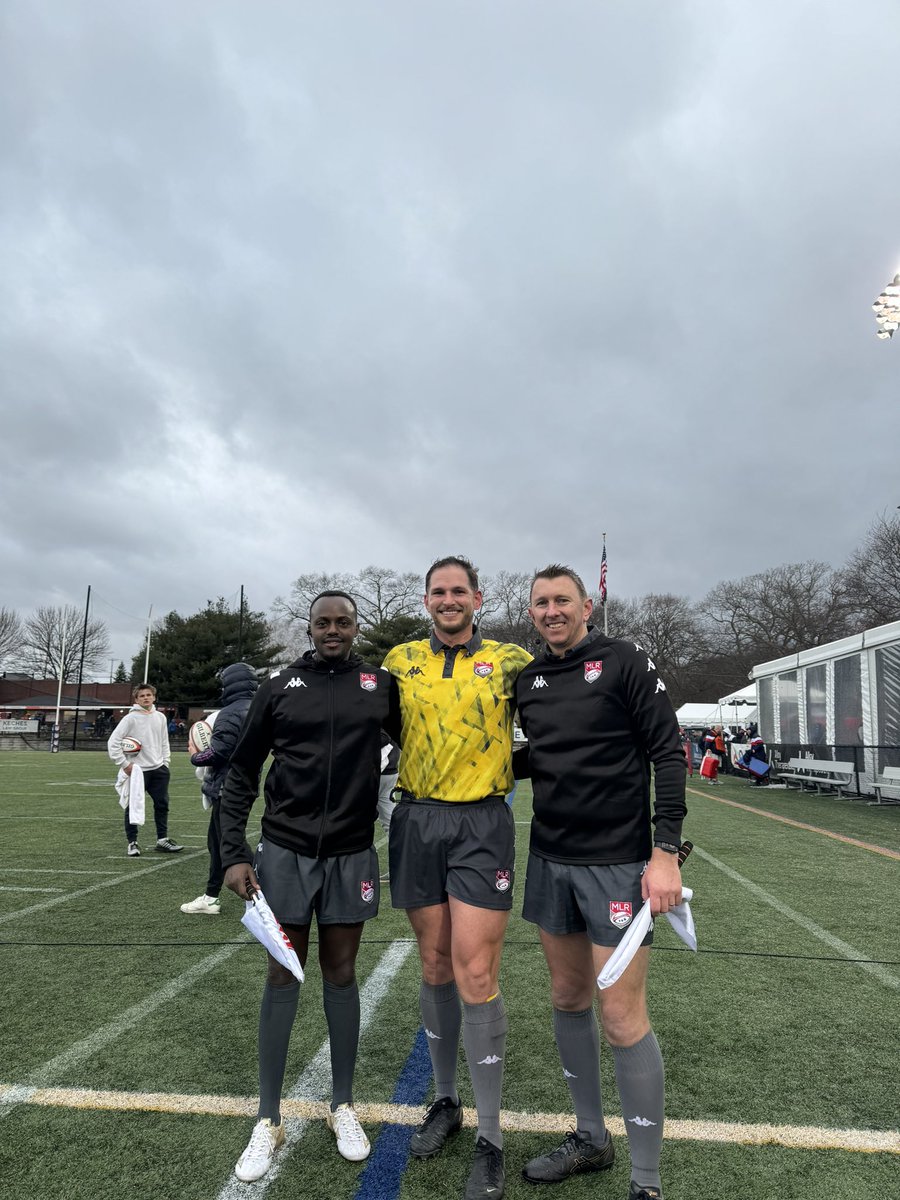 Unreal making my <a href="/usmlr/">Major League Rugby</a> debut as an AR!