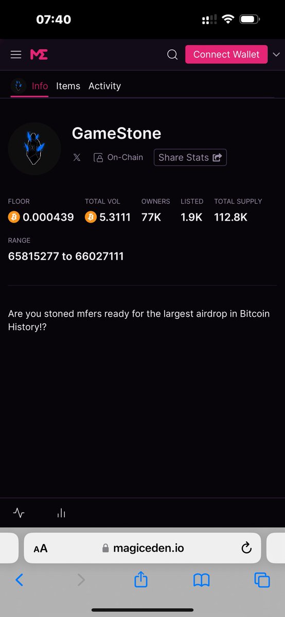 qbpy91's tweet photo. Hold #runestone được airdrop cũng kha khá 😆 . #Gamestone #gameofducks #RuneRatsCoin #runegenstone ... Sẽ còn nhìu airdrop nữa sắp tới ... https://t.co/AO6FIGXCJy