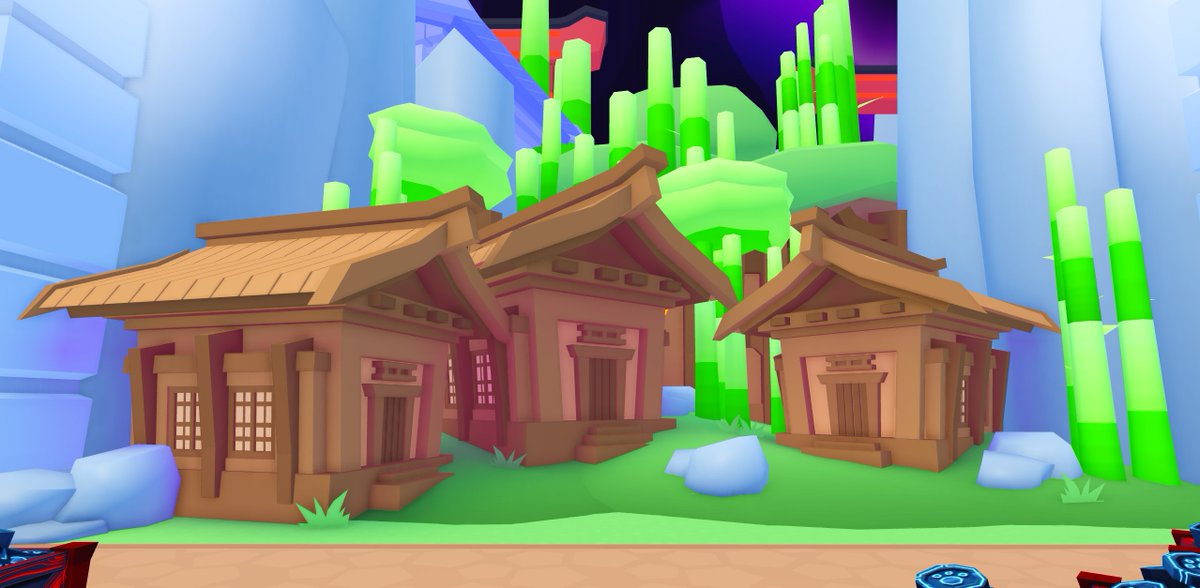 Three completely different themes, yet the quality remains the same! 🔥😎 The wizard tower is finally complete, a visual story written with areas! 📖 #Roblox #RobloxDev #PetSimulator99