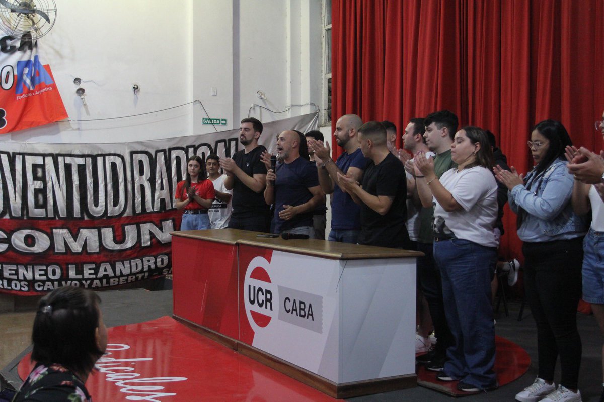 Renovación y alternancia son los pilares fundamentales de la UCR. Felicitaciones   @romanofederico12 nuevo presidente de la JR de CABA y éxitos a toda la nueva mesa de conducción.