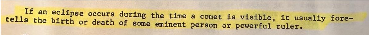 AstroGann33's tweet image. #SolarEclipse2024 #comet #DevilsComet 
quote from book
Eclipses and Lunations in Astrology by Sam Bartolet , AFA.